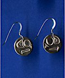 TC-StSilverEagleEarrings