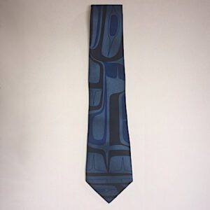 Insight silk tie - Raven and Eagle