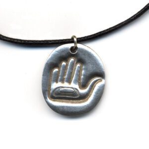 Healing Touch Pewter Spirit Necklace