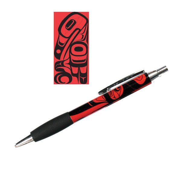 Pen with Raven Design