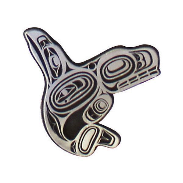 Magnet (pewter) -Orca Whale design