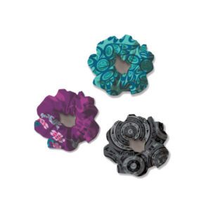 Hair Scrunchies with assorted Indigenous designs